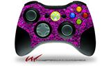 XBOX 360 Wireless Controller Decal Style Skin - Pink Skull Bones (CONTROLLER NOT INCLUDED)