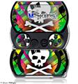 Rainbow Plaid Skull - Decal Style Skins (fits Sony PSPgo)