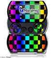 Rainbow Checkerboard - Decal Style Skins (fits Sony PSPgo)