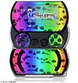 Rainbow Skull Collection - Decal Style Skins (fits Sony PSPgo)