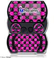 Skull and Crossbones Checkerboard - Decal Style Skins (fits Sony PSPgo)