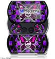 Butterfly Skull - Decal Style Skins (fits Sony PSPgo)
