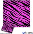Decal Skin compatible with Sony PS3 Slim Pink Tiger
