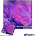 Decal Skin compatible with Sony PS3 Slim Painting Purple Splash