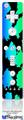 Wii Remote Controller Face ONLY Skin - Rainbow Leopard