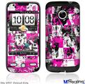 HTC Droid Eris Skin - Pink Graffiti