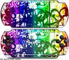 Sony PSP 3000 Skin - Rainbow Graffiti