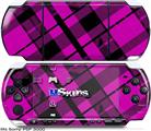 Sony PSP 3000 Skin - Pink Plaid