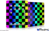 iPad Skin - Rainbow Checkerboard