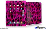 iPad Skin - Pink Distressed Leopard