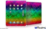 iPad Skin - Rainbow Butterflies