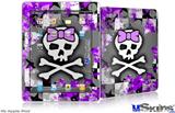 iPad Skin - Purple Princess Skull