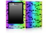 Rainbow Skull Collection - Decal Style Skin for Amazon Kindle DX