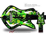 Skull Camouflage Decal Style Skin - fits Warriors Of Rock Guitar Hero Guitar (GUITAR NOT INCLUDED)
