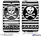 iPod Touch 4G Decal Style Vinyl Skin - Skull Patch