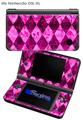 Pink Diamond - Decal Style Skin fits Nintendo DSi XL (DSi SOLD SEPARATELY)