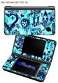 Scene Kid Sketches Blue - Decal Style Skin fits Nintendo DSi XL (DSi SOLD SEPARATELY)