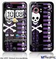 HTC Droid Incredible Skin - Skulls and Stripes 6