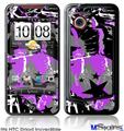 HTC Droid Incredible Skin - SceneKid Purple