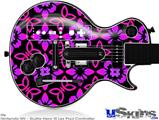 Guitar Hero III Wii Les Paul Skin - Pink Floral