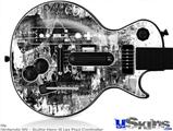 Guitar Hero III Wii Les Paul Skin - Graffiti Grunge Skull