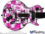 Guitar Hero III Wii Les Paul Skin - Pink Graffiti
