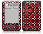 Goth Punk Skulls - Decal Style Skin fits Amazon Kindle 3 Keyboard (with 6 inch display)