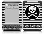 Skull Patch - Decal Style Skin fits Amazon Kindle 3 Keyboard (with 6 inch display)