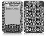 Gothic Punk Pattern - Decal Style Skin fits Amazon Kindle 3 Keyboard (with 6 inch display)