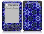 Daisy Blue - Decal Style Skin fits Amazon Kindle 3 Keyboard (with 6 inch display)