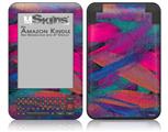 Painting Brush Stroke - Decal Style Skin fits Amazon Kindle 3 Keyboard (with 6 inch display)