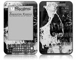 Urban Skull - Decal Style Skin fits Amazon Kindle 3 Keyboard (with 6 inch display)