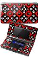 Goth Punk Skulls - Decal Style Skin fits Nintendo 3DS (3DS SOLD SEPARATELY)
