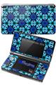 Daisies Blue - Decal Style Skin fits Nintendo 3DS (3DS SOLD SEPARATELY)