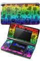 Cute Rainbow Monsters - Decal Style Skin fits Nintendo 3DS (3DS SOLD SEPARATELY)