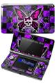 Butterfly Skull - Decal Style Skin fits Nintendo 3DS (3DS SOLD SEPARATELY)