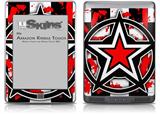 Star Checker Splatter - Decal Style Skin (fits Amazon Kindle Touch Skin)