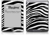 Zebra - Decal Style Skin (fits Amazon Kindle Touch Skin)