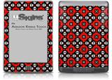 Goth Punk Skulls - Decal Style Skin (fits Amazon Kindle Touch Skin)