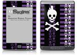 Skulls and Stripes 6 - Decal Style Skin (fits Amazon Kindle Touch Skin)