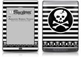Skull Patch - Decal Style Skin (fits Amazon Kindle Touch Skin)