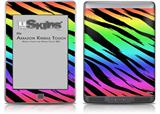 Tiger Rainbow - Decal Style Skin (fits Amazon Kindle Touch Skin)