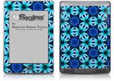 Daisies Blue - Decal Style Skin (fits Amazon Kindle Touch Skin)