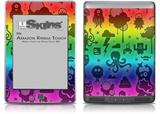 Cute Rainbow Monsters - Decal Style Skin (fits Amazon Kindle Touch Skin)