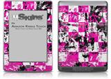 Pink Graffiti - Decal Style Skin (fits Amazon Kindle Touch Skin)