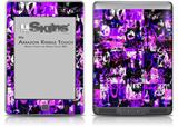 Purple Graffiti - Decal Style Skin (fits Amazon Kindle Touch Skin)