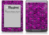 Pink Skull Bones - Decal Style Skin (fits Amazon Kindle Touch Skin)
