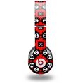 WraptorSkinz Skin Decal Wrap compatible with Beats Solo HD (Original) Goth Punk Skulls (HEADPHONES NOT INCLUDED)