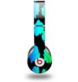 WraptorSkinz Skin Decal Wrap compatible with Beats Solo HD (Original) Rainbow Leopard (HEADPHONES NOT INCLUDED)