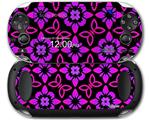 Pink Floral - Decal Style Skin fits Sony PS Vita